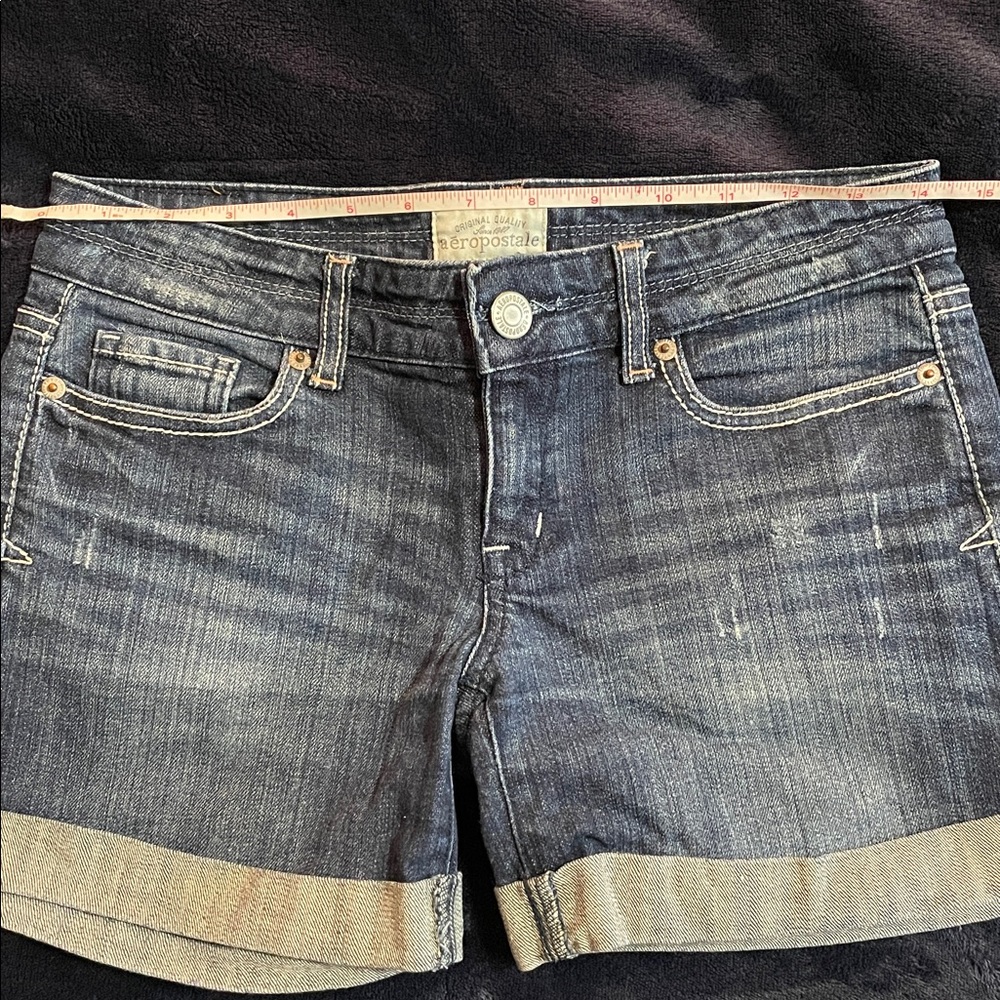 Aeropostale Women’s Midi Shorts size 00 - Picture 6 of 6